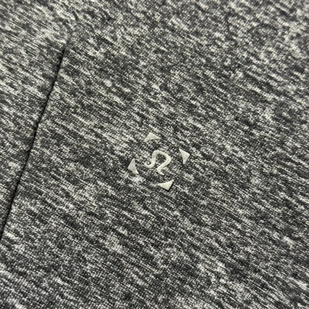Lululemon Men's Surge Warm 1/2 Zip - Black/White - Picture 5 of 8